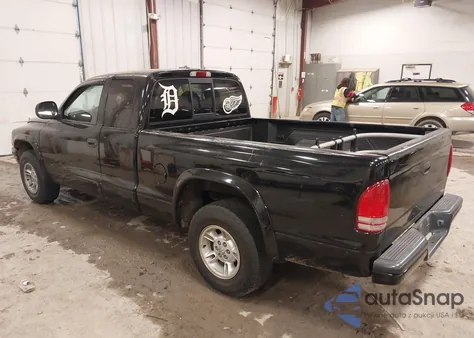 1999 Dodge Dakota Slt/Sport из США, поврежденный, VIN 1B7GL22Y3XS269564